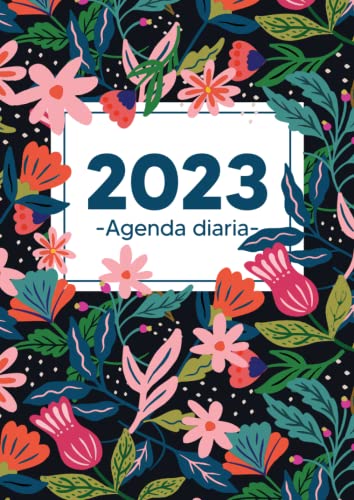Agenda diaria 2023: Planificador Gran formato A4 - 01 dia por pagina - del 01/01/2023 al 31/12/2023 con espacios para planificar el día