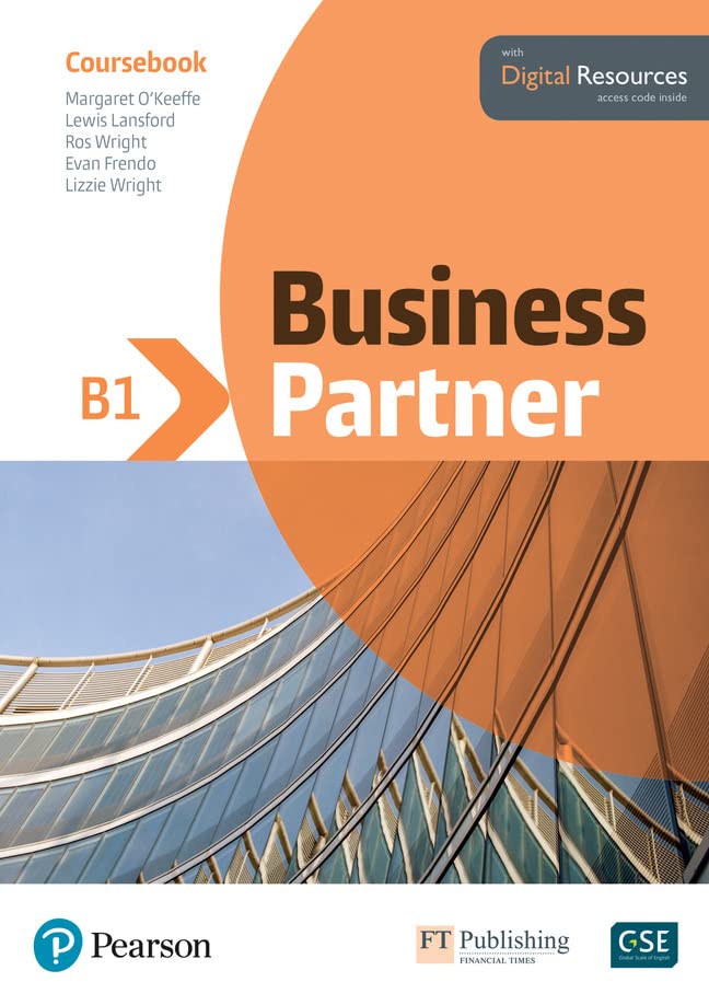 Business Partner B1 Coursebook and Basic MyEnglishLab Pack - 9781292233543