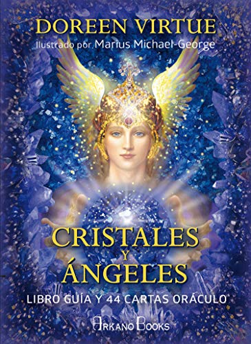 Cristales y Angeles. Libro guia y 44 cartas oráculo: Libro guía y 44 cartas oráculo