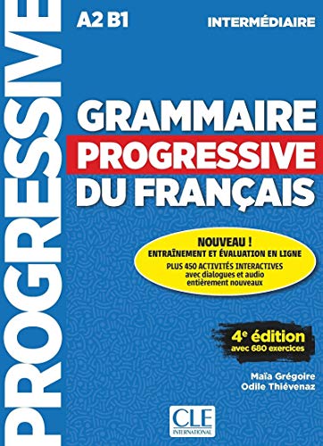 Grammaire Progressive Du Français. Niveau Intermédiaire - 4ª Édition (+ CD): Livre intermediaire